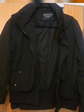 Athleta Black Utility Jacket